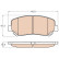 Brake Pad Set, disc brake GDB3562 TRW, Thumbnail 2