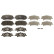 Brake Pad Set, disc brake GDB3562 TRW, Thumbnail 3