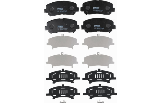 Brake Pad Set, disc brake GDB3562 TRW, Image 3