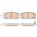 Brake Pad Set, disc brake GDB3566 TRW, Thumbnail 2