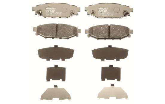 Brake Pad Set, disc brake GDB3568 TRW, Image 3