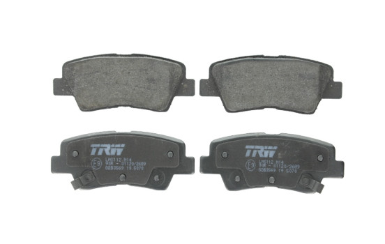 Brake Pad Set, disc brake GDB3569 TRW