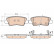 Brake Pad Set, disc brake GDB3569 TRW, Thumbnail 2