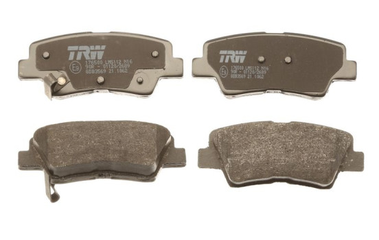 Brake Pad Set, disc brake GDB3569 TRW, Image 3