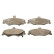 Brake Pad Set, disc brake GDB3570 TRW, Thumbnail 2