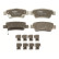 Brake Pad Set, disc brake GDB3576 TRW, Thumbnail 2