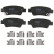 Brake Pad Set, disc brake GDB3576 TRW, Thumbnail 2