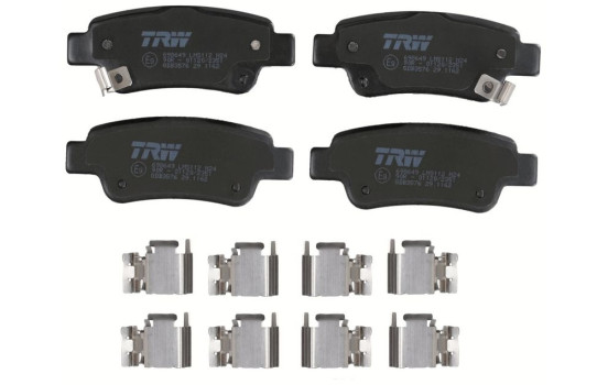 Brake Pad Set, disc brake GDB3576 TRW, Image 2