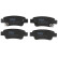Brake Pad Set, disc brake GDB3576 TRW, Thumbnail 4