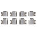 Brake Pad Set, disc brake GDB3576 TRW, Thumbnail 6
