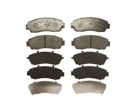 Brake Pad Set, disc brake GDB3581 TRW