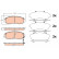 Brake Pad Set, disc brake GDB3581 TRW, Thumbnail 2