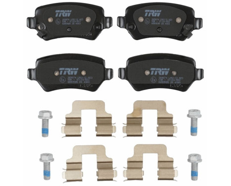 Brake Pad Set, disc brake GDB3585 TRW, Image 4