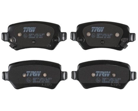 Brake Pad Set, disc brake GDB3585 TRW, Image 5