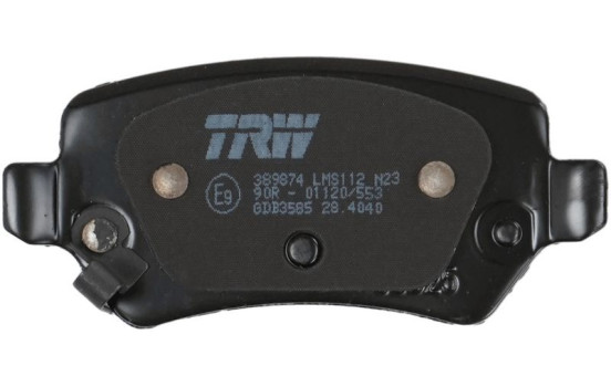 Brake Pad Set, disc brake GDB3585 TRW, Image 7
