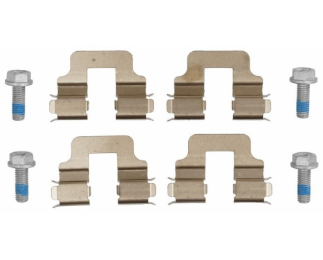 Brake Pad Set, disc brake GDB3585 TRW, Image 8