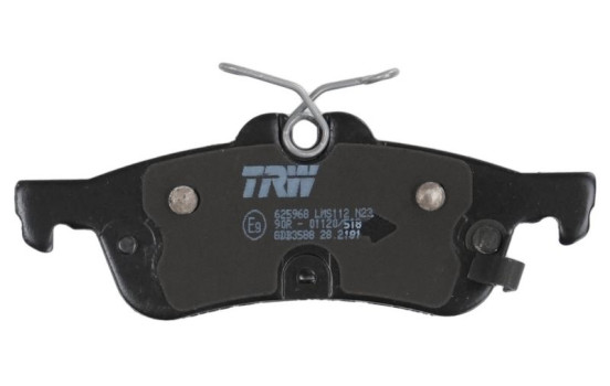 Brake Pad Set, disc brake GDB3588 TRW, Image 5