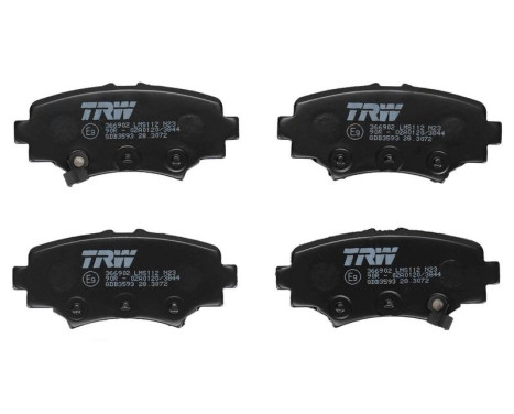 Brake Pad Set, disc brake GDB3593 TRW, Image 3
