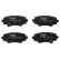 Brake Pad Set, disc brake GDB3593 TRW, Thumbnail 3