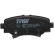 Brake Pad Set, disc brake GDB3593 TRW, Thumbnail 5