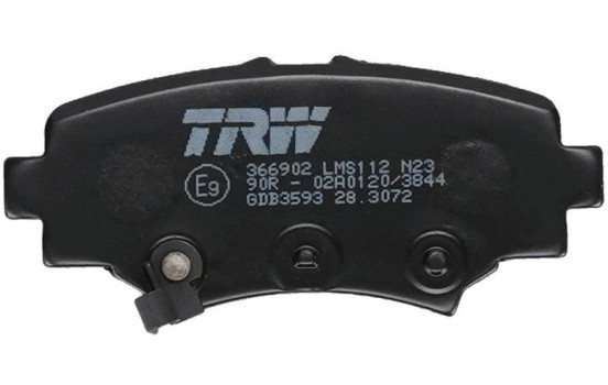 Brake Pad Set, disc brake GDB3593 TRW, Image 5