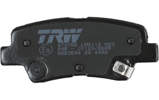 Brake Pad Set, disc brake GDB3594 TRW, Image 5