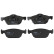 Brake Pad Set, disc brake GDB3600 TRW, Thumbnail 2
