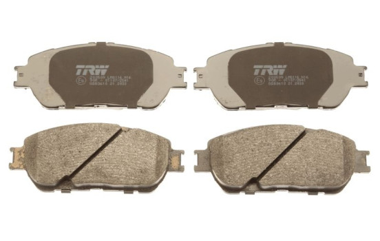 Brake Pad Set, disc brake GDB3610 TRW, Image 2