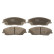 Brake Pad Set, disc brake GDB3614 TRW, Thumbnail 2