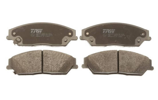 Brake Pad Set, disc brake GDB3614 TRW, Image 2