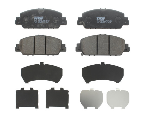 Brake Pad Set, disc brake GDB3615 TRW