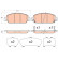 Brake Pad Set, disc brake GDB3615 TRW, Thumbnail 2