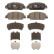 Brake Pad Set, disc brake GDB3615 TRW, Thumbnail 3