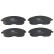 Brake Pad Set, disc brake GDB3616 TRW, Thumbnail 3