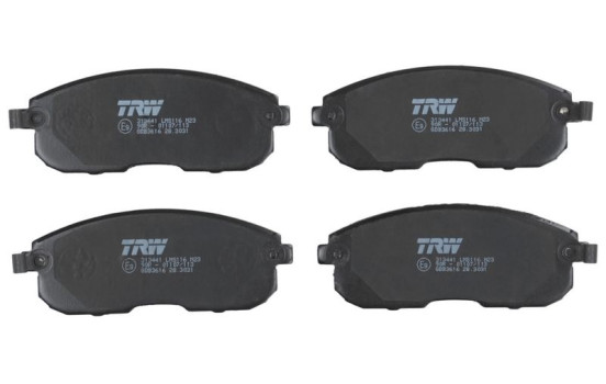 Brake Pad Set, disc brake GDB3616 TRW, Image 3