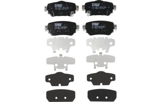 Brake Pad Set, disc brake GDB3617 TRW, Image 3