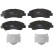 Brake Pad Set, disc brake GDB3618 TRW, Thumbnail 3