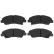 Brake Pad Set, disc brake GDB3618 TRW, Thumbnail 4