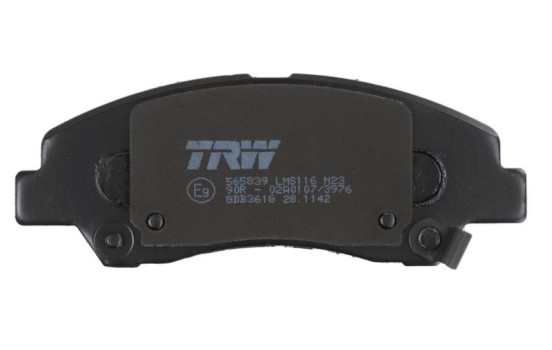Brake Pad Set, disc brake GDB3618 TRW, Image 6