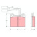 Brake Pad Set, disc brake GDB362 TRW, Thumbnail 2