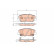 Brake Pad Set, disc brake GDB3621 TRW