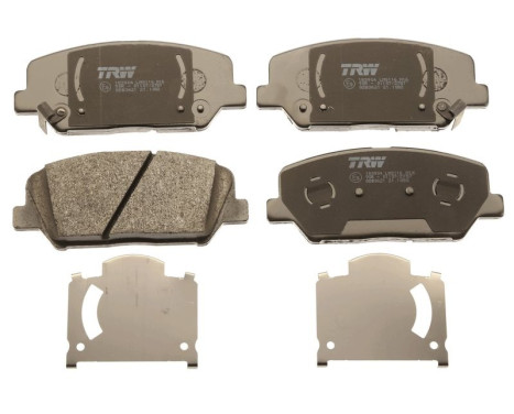 Brake Pad Set, disc brake GDB3621 TRW, Image 2