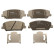 Brake Pad Set, disc brake GDB3621 TRW, Thumbnail 2