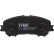 Brake Pad Set, disc brake GDB3622 TRW, Thumbnail 3