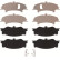 Brake Pad Set, disc brake GDB3622 TRW, Thumbnail 4