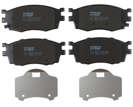 Brake Pad Set, disc brake GDB3626 TRW, Image 3