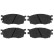 Brake Pad Set, disc brake GDB3626 TRW, Thumbnail 4