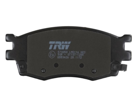 Brake Pad Set, disc brake GDB3626 TRW, Image 6