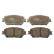 Brake Pad Set, disc brake GDB3628 TRW, Thumbnail 2