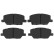 Brake Pad Set, disc brake GDB3629 TRW, Thumbnail 4